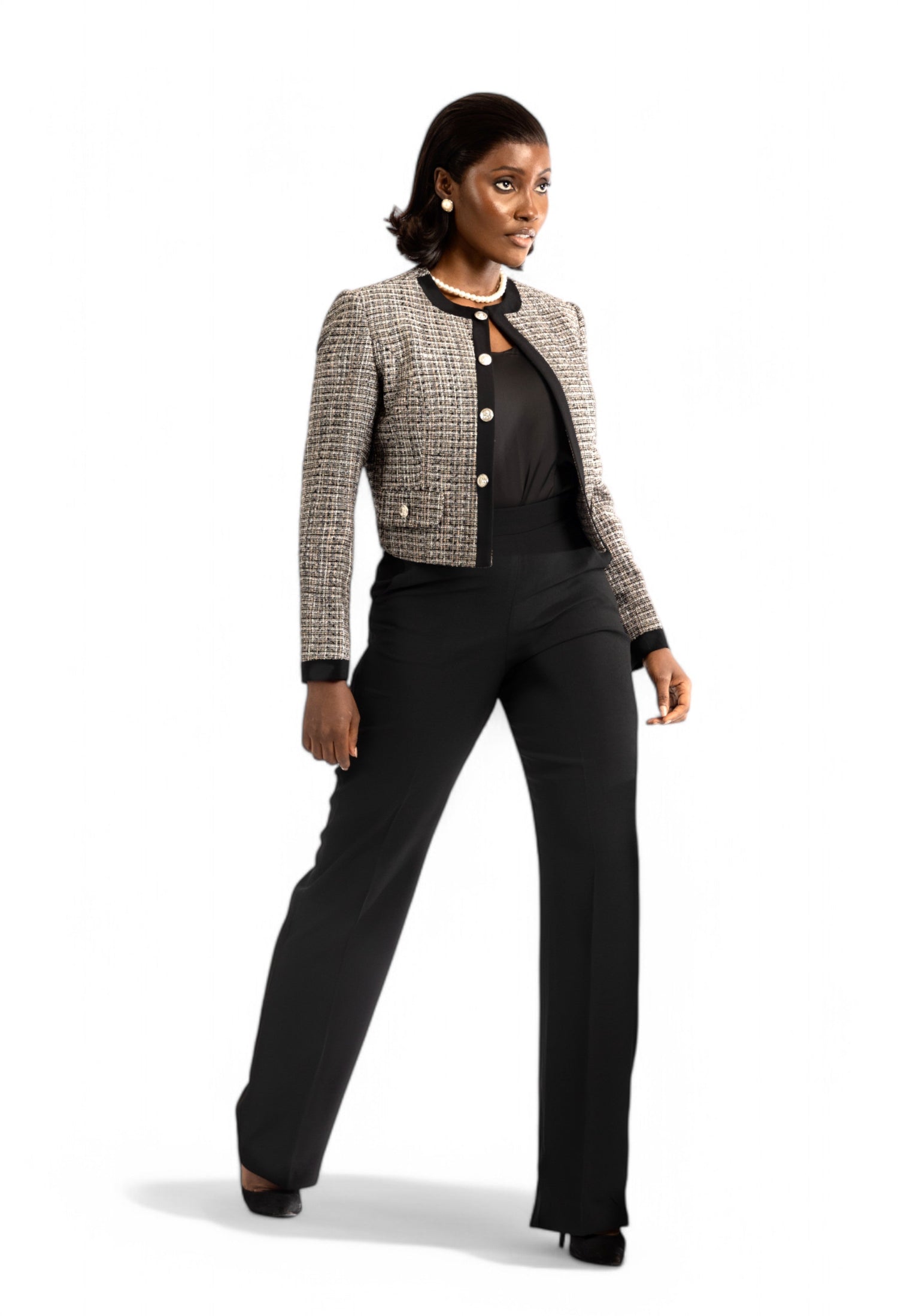 Halle Three Piece Suit Set