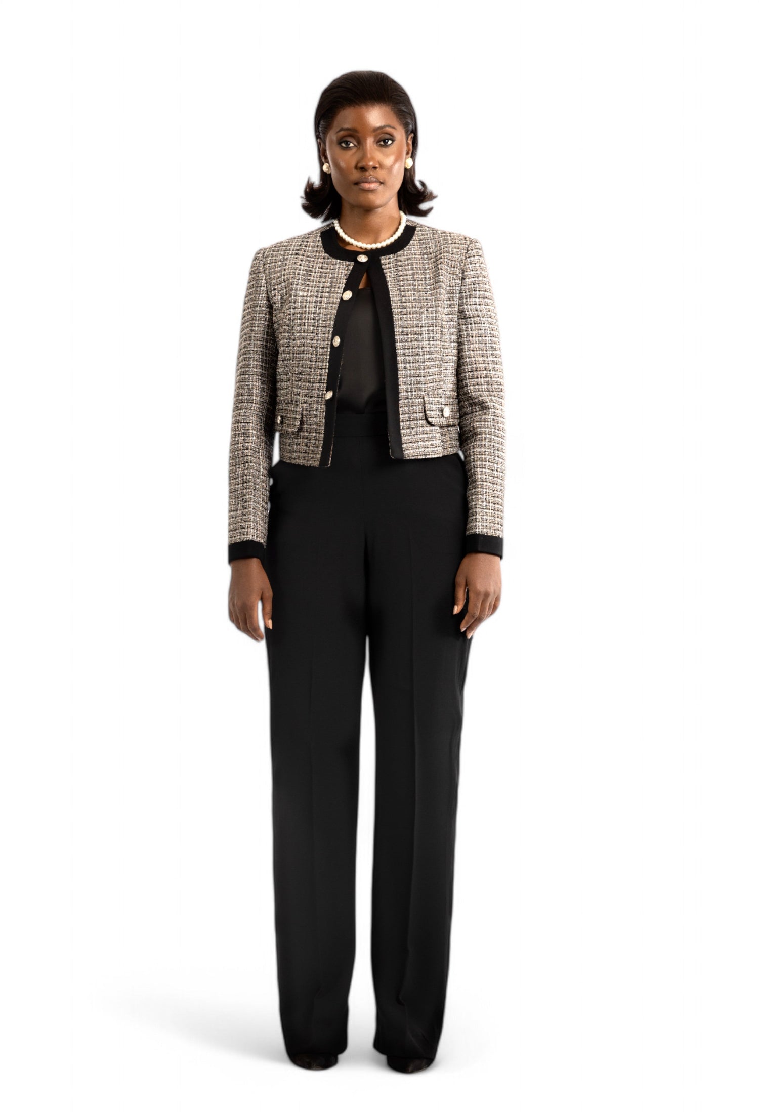 Halle Three Piece Suit Set