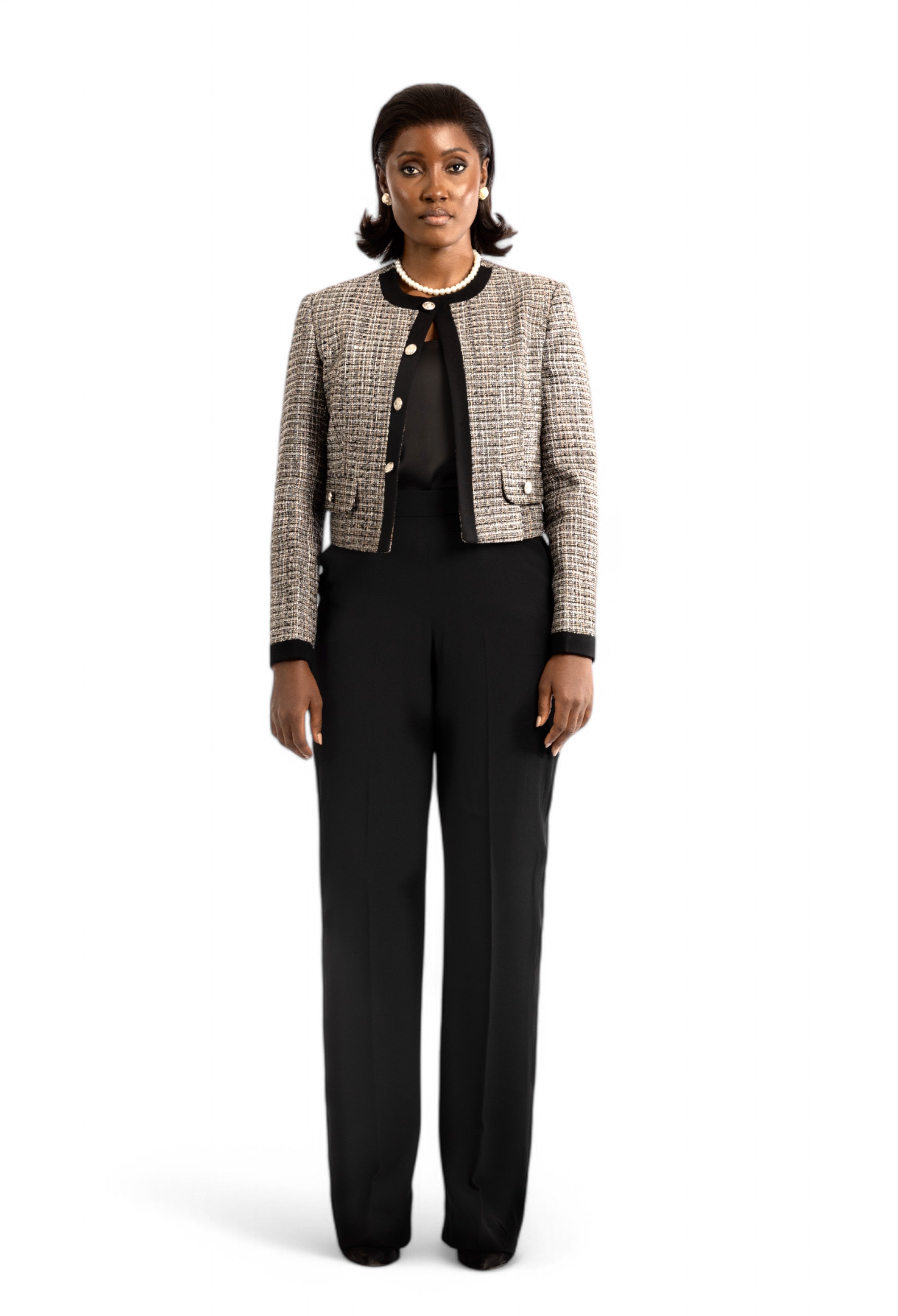 Halle Three Piece Suit Set