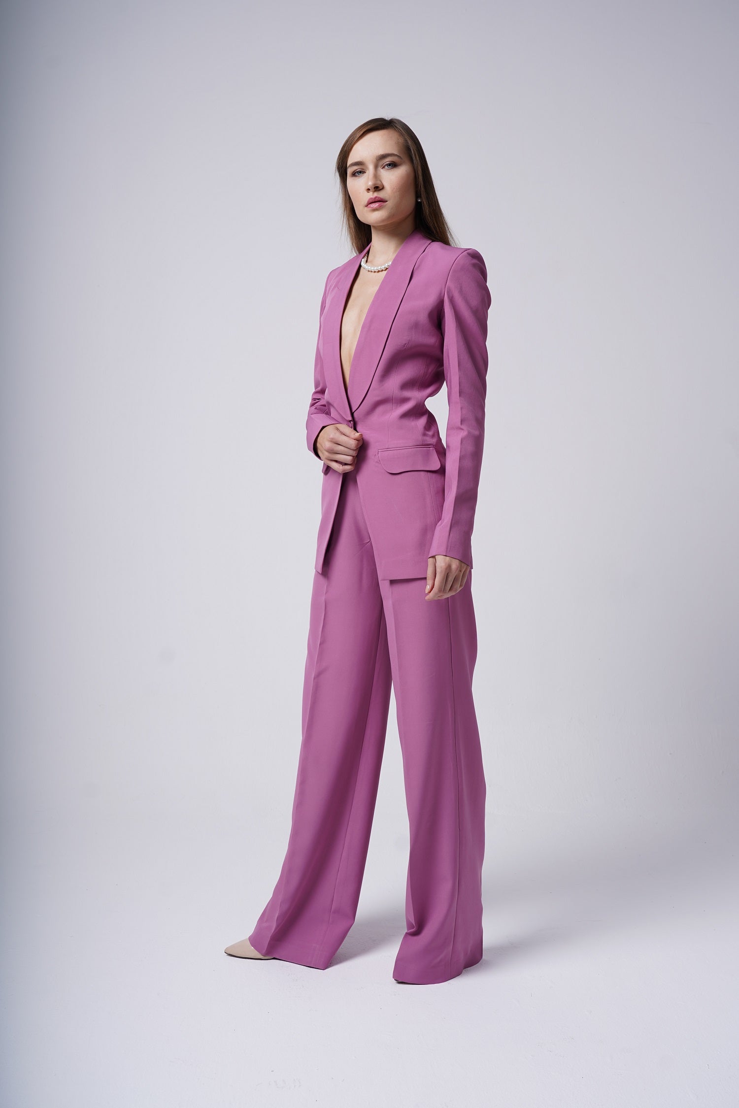 Irena Single Buttoned Suit set