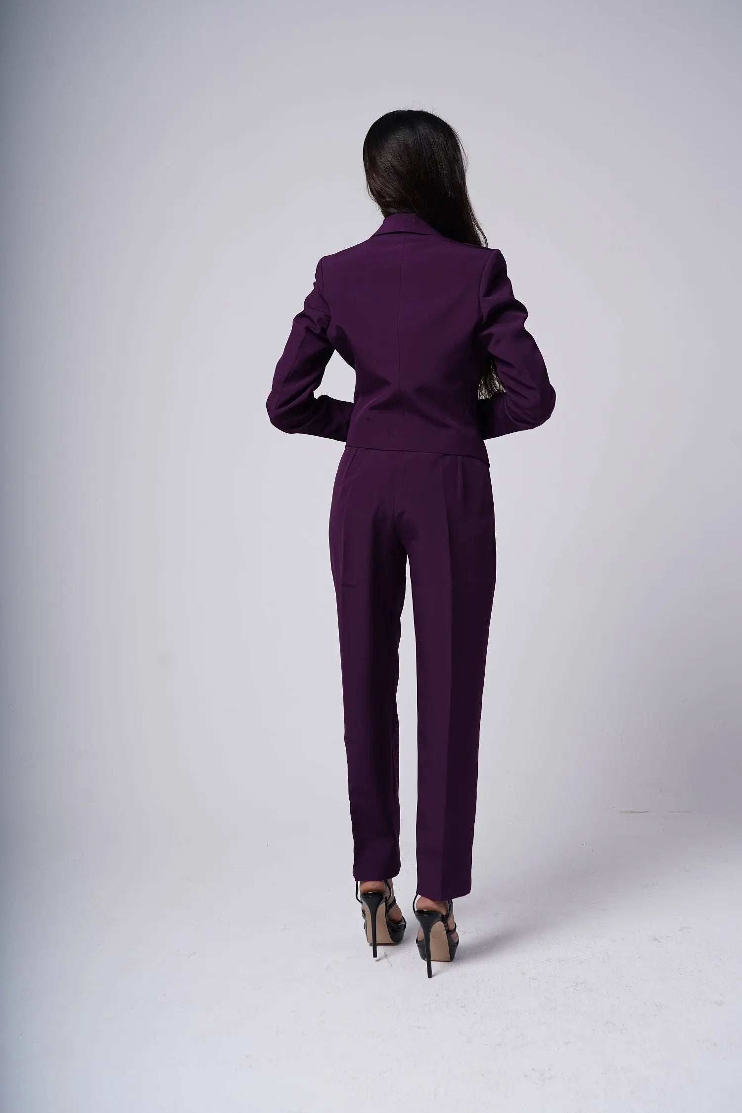 Barbara Crop Suit Set