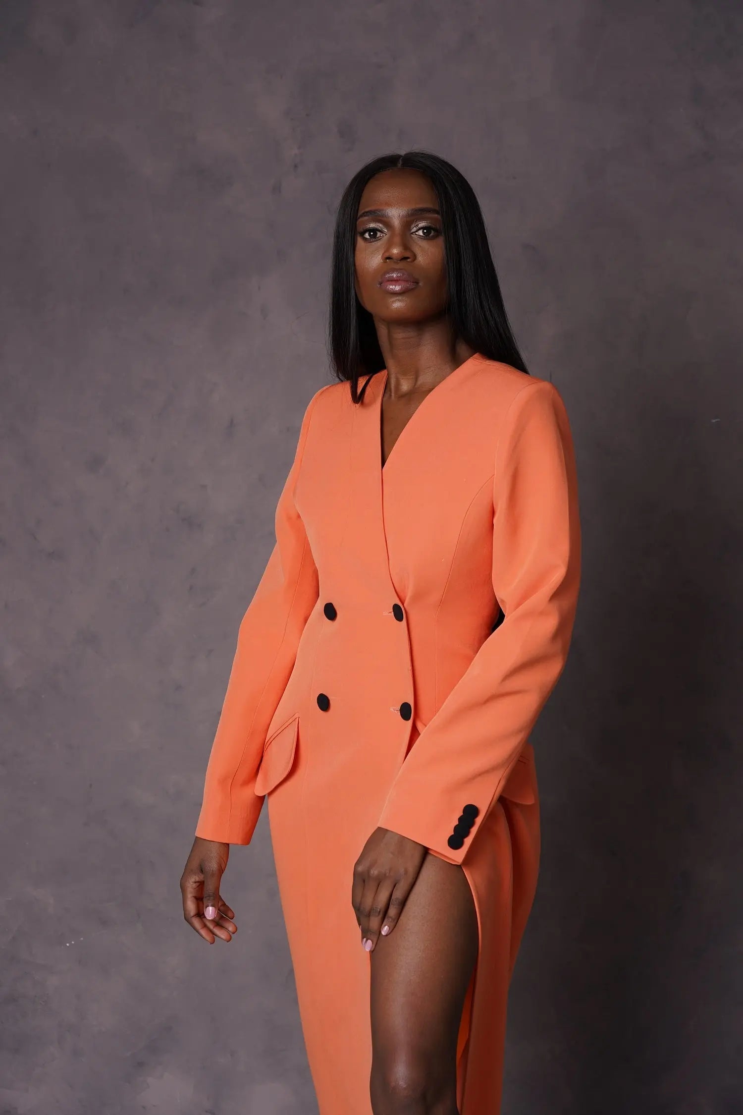 Mel Double Breasted Suit Dress